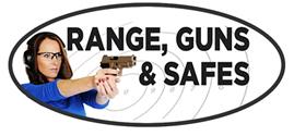 Range, Guns & Safes logo