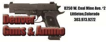 Denver Guns and Ammo logo