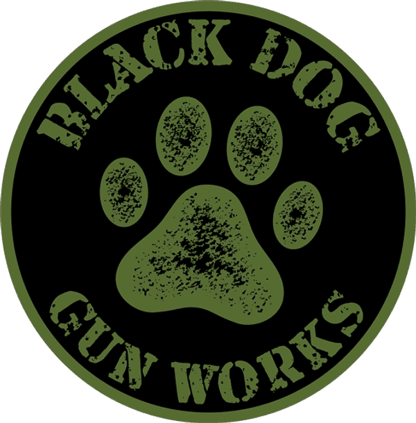 Black Dog GunWorks logo