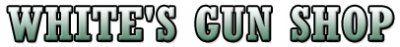 White's Gun Shop logo